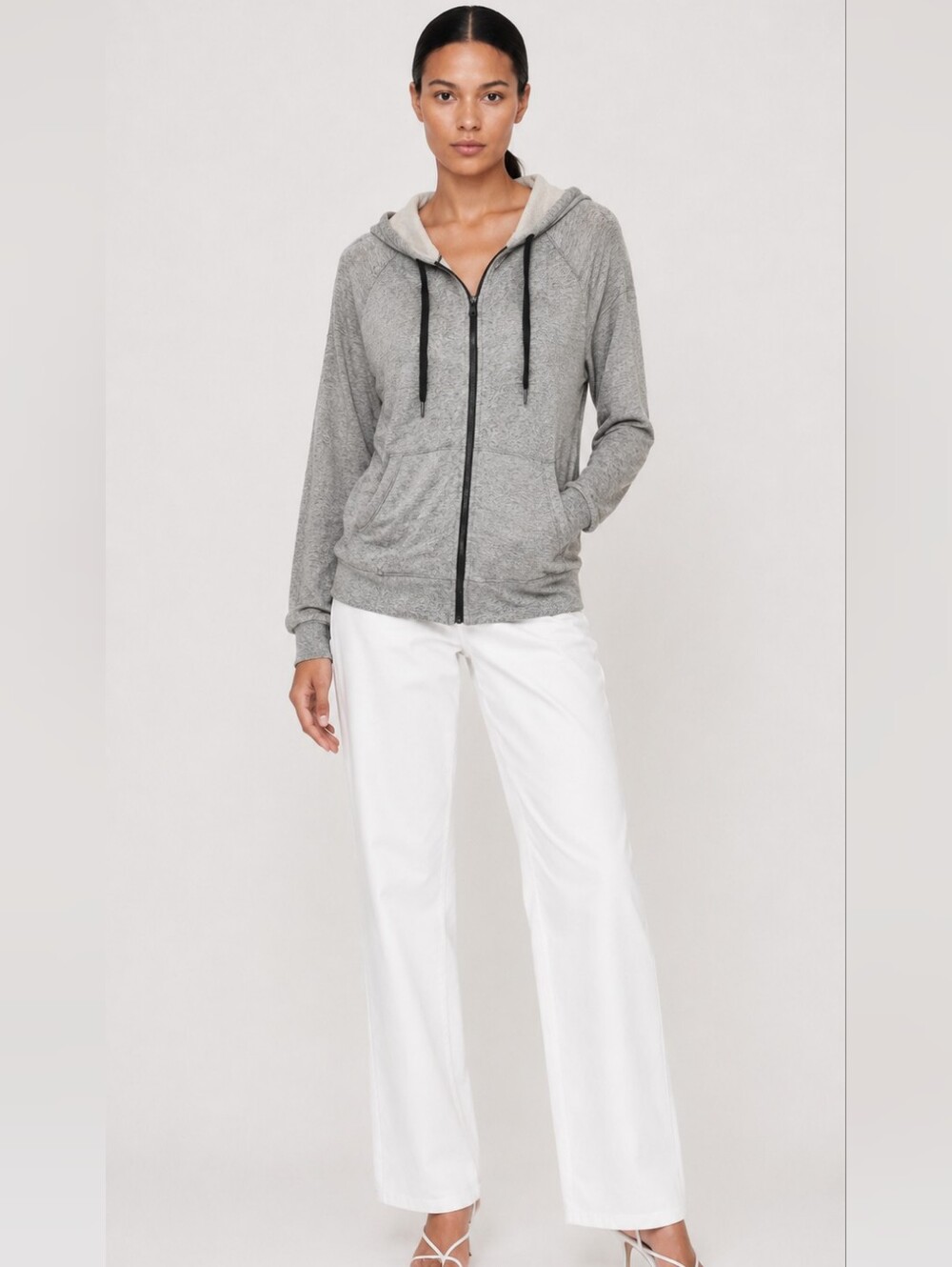 Nicole Miller Y2K Sweatshirt Hoodie Small